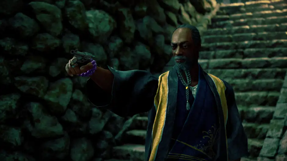 Portrait of Snoop Dogg, portraying Orpheus in the STRANGER THAN HEAVEN cast