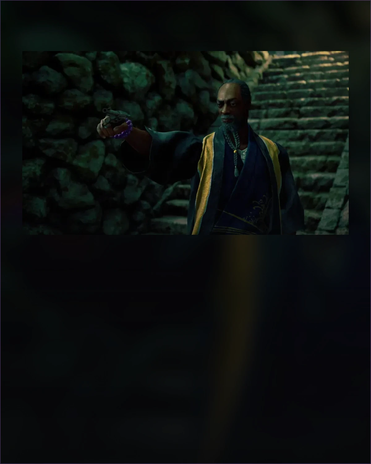 Orpheus, portrayed by Snoop Dogg in the STRANGER THAN HEAVEN cast